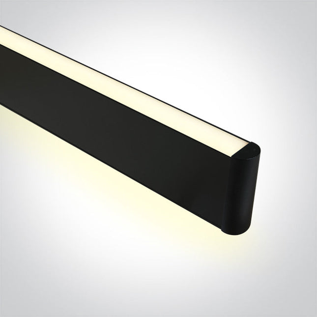 ONE Light | 38140AU/B/W BLACK 40W DOWNLIGHT+UPLIGHT LED WW 1175mm 230V - OEM NORDIC - Quality Parts Distribution