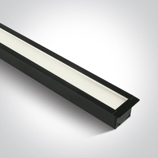 ONE Light | 38145AR/B/C BLACK RECESSED UGR19 LED 40W CW LINEAR IP20 230V - OEM NORDIC - Quality Parts Distribution