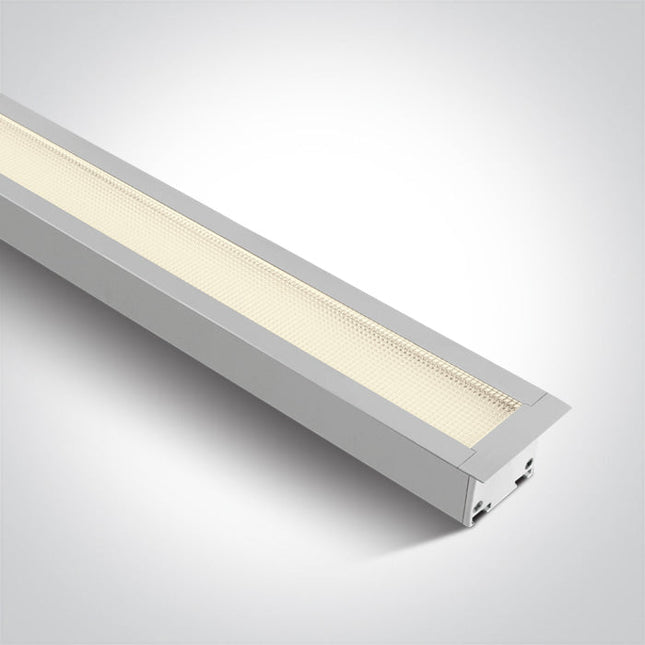 ONE Light | 38145AR/W/W WHITE RECESSED UGR19 LED 40W WW LINEAR IP20 230V - OEM NORDIC - Quality Parts Distribution