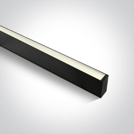 ONE Light | 38151A/B/C BLACK DIFFUSER UGR19 LED 50W CW 1500mm LINEAR 230V - OEM NORDIC - Quality Parts Distribution