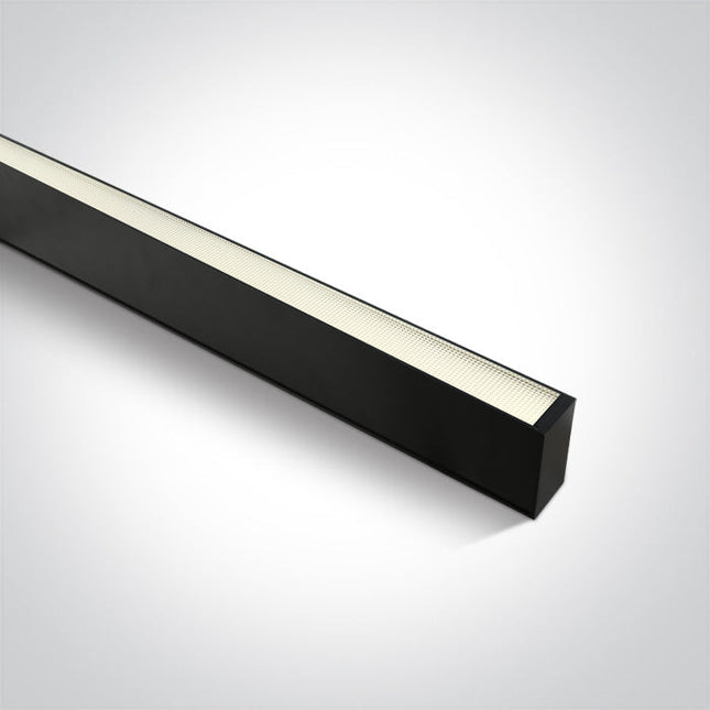 ONE Light | 38150A/B/C BLACK DIFFUSER UGR19 LED 40W CW 1200mm LINEAR 230V - OEM NORDIC - Quality Parts Distribution