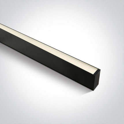 ONE Light | 38151A/B/W BLACK DIFFUSER UGR19 LED 50W WW 1500mm LINEAR 230V - OEM NORDIC - Quality Parts Distribution
