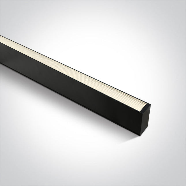 ONE Light | 38150A/B/W BLACK DIFFUSER UGR19 LED 40W WW 1200mm LINEAR 230V - OEM NORDIC - Quality Parts Distribution