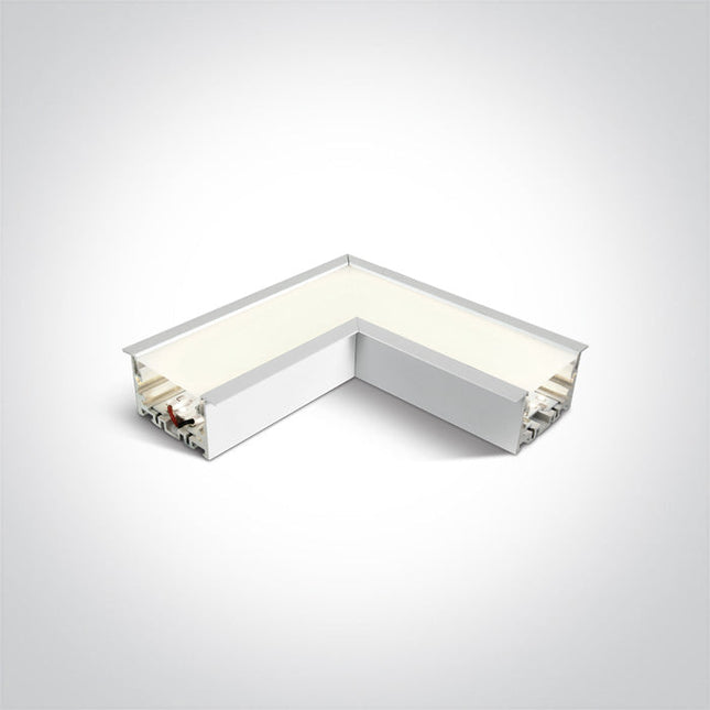 ONE Light | 38152RC/W/C WHITE CORNER FOR 38152R LED 8W CW 120d LINEAR 230V - OEM NORDIC - Quality Parts Distribution