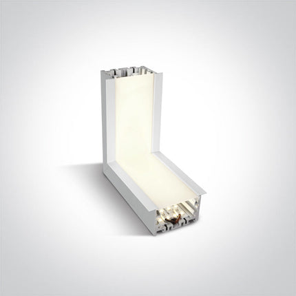 ONE Light | 38152RL/W/C WHITE CEILING CORNER FOR 38152R LED 10W CW 120d LINEAR 230V - OEM NORDIC - Quality Parts Distribution