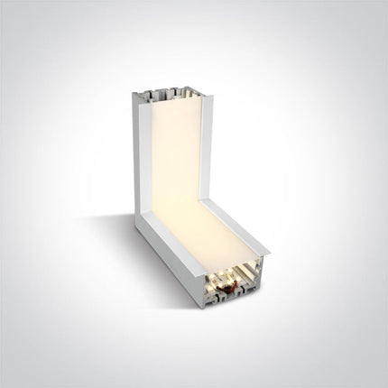 ONE Light | 38152RL/W/W WHITE CEILING CORNER FOR 38152R LED 10W WW 120d LINEAR 230V - OEM NORDIC - Quality Parts Distribution