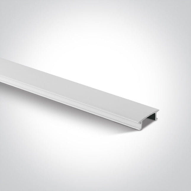 ONE Light | 40002C/W WHITE PLASTIC COVER 2m FOR SQUARE TRACK - OEM NORDIC - Quality Parts Distribution