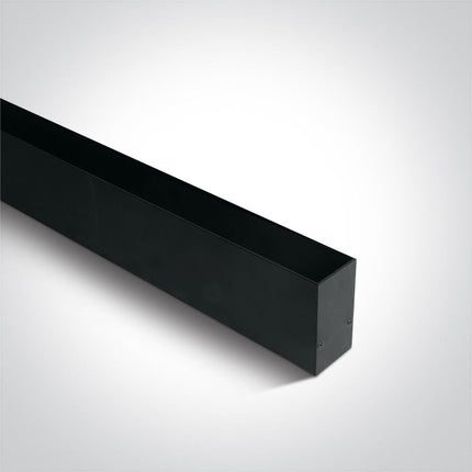 ONE Light | 42002/B BLACK MAGNETIC PROFILE 2m 48V MAXI - OEM NORDIC - Quality Parts Distribution