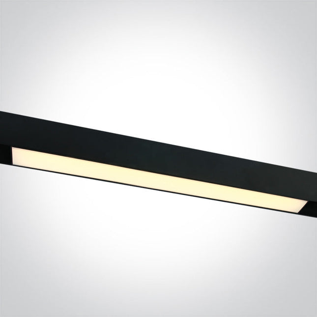 ONE Light | 42100B/B/W BLACK 25W LINEAR LIGHT WW 48V IP20 MAXI - OEM NORDIC - Quality Parts Distribution