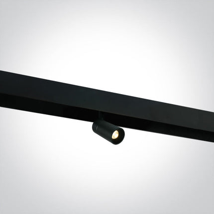 ONE Light | 42108/B/W BLACK 6W WW 48V IP20 ADJUSTABLE MINI/MIDI/MAXI - OEM NORDIC - Quality Parts Distribution