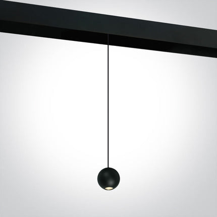 ONE Light | 42134B/B/W BLACK 7W PENDANT WW 48V IP20 MINI/MIDI/MAXI - OEM NORDIC - Quality Parts Distribution