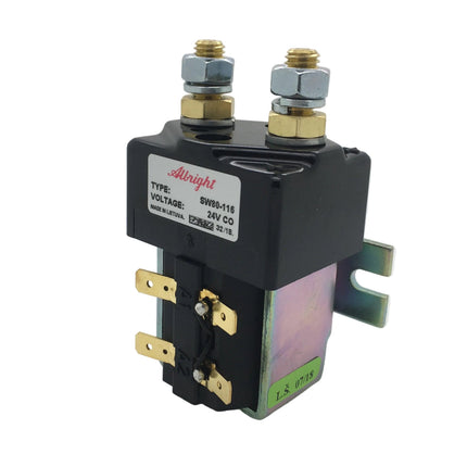 SW80-359 Albright 100A Single Acting Solenoid Contactor 24V CO - OEM NORDIC - Quality Parts Distribution