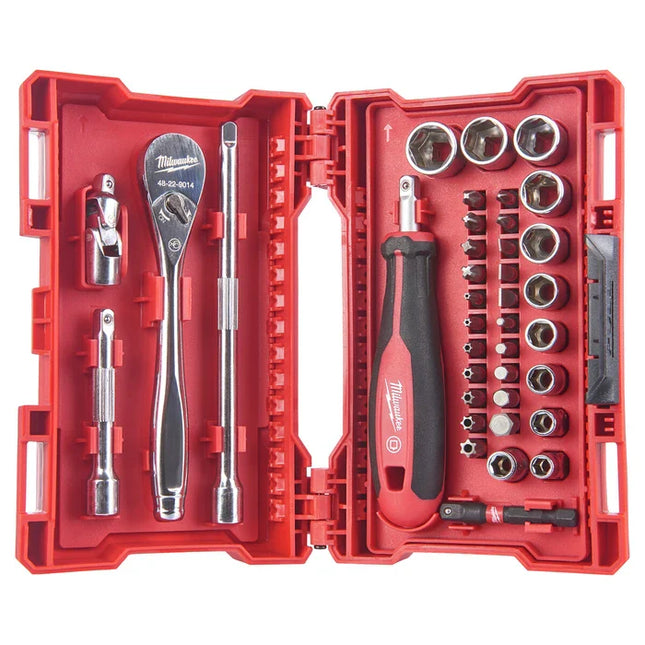Bit set | Milwaukee Ratchet 1/4 IN 38P - OEM NORDIC - Quality Parts Distribution