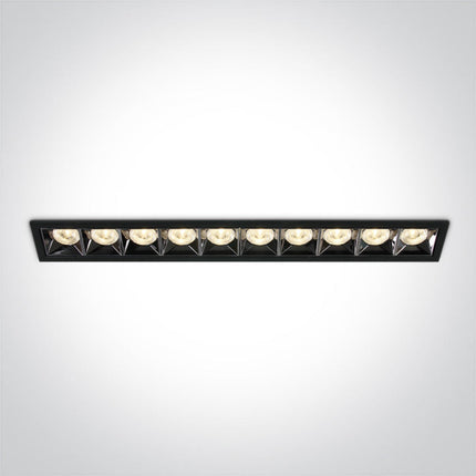 ONE Light | 50006B/B/W BLACK LED 40W WW 38deg IP20 230V - OEM NORDIC - Quality Parts Distribution
