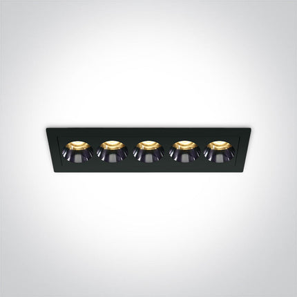 ONE Light Spotlight 12W 840lm 3000K CRI90 38° IP20 Black 50012H/B/W