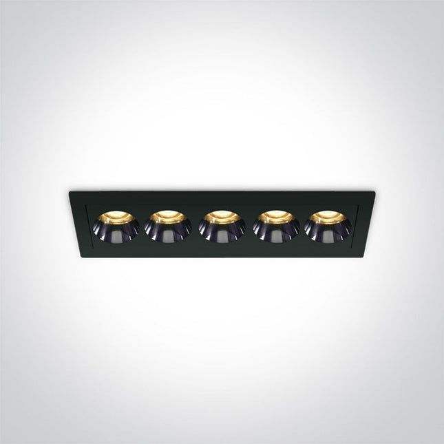 ONE Light Spotlight 12W 840lm 3000K CRI90 38° IP20 Black 50012H/B/W