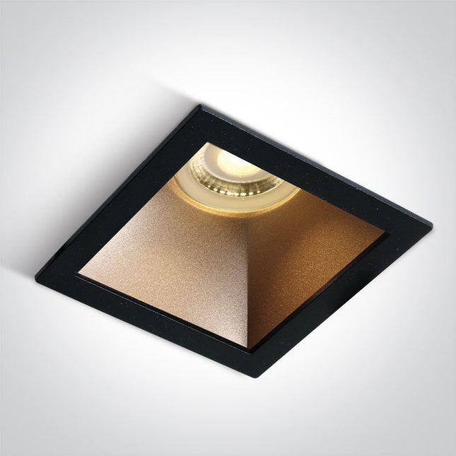 ONE Light Spotlight 10W IP20 Black-Brass 50105M/B/BS