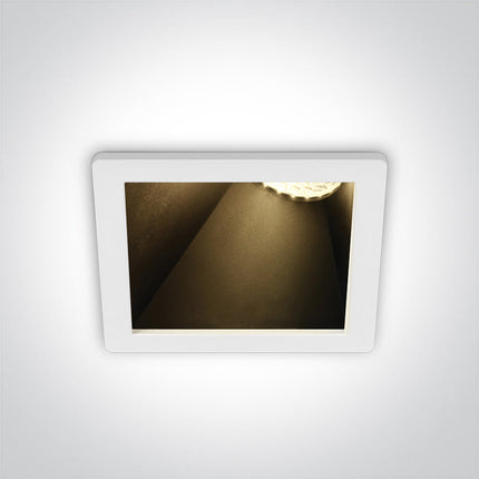 ONE Light | 50105MA/W/B WHITE GU10 10W BLACK REFLECTOR DARK LIGHT ASYMMETRIC - OEM NORDIC - Quality Parts Distribution