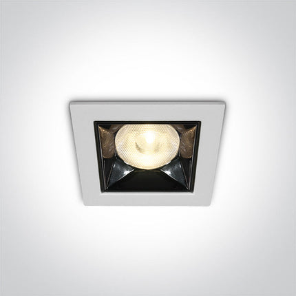 ONE Light Spotlight 6W 480lm 3000K CRI90 38° IP20 White 50106B/W/W