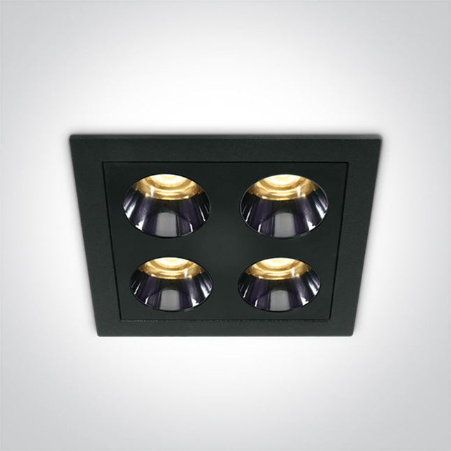 ONE Light Spotlight 10W 700lm 3000K CRI90 38° IP20 Black 50110H/B/W