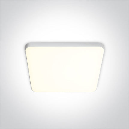 ONE Light | 50114CE/C WHITE SQUARE LED 14W CW IP20 230V - OEM NORDIC - Quality Parts Distribution