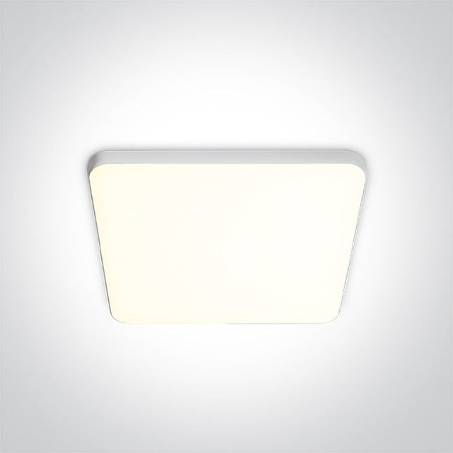 ONE Light | 50114CE/C WHITE SQUARE LED 14W CW IP20 230V - OEM NORDIC - Quality Parts Distribution