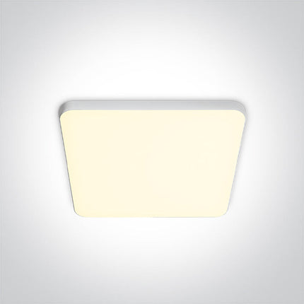 ONE Light | 50114CE/W WHITE SQUARE LED 14W WW IP20 230V - OEM NORDIC - Quality Parts Distribution