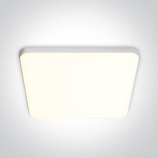 ONE Light | 50120CE/C WHITE SQUARE LED 20W CW IP20 230V - OEM NORDIC - Quality Parts Distribution