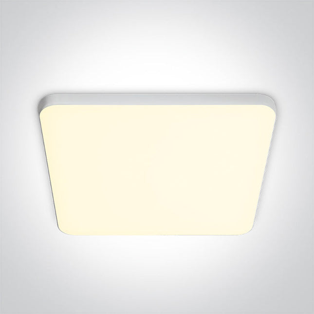 ONE Light | 50120CE/W WHITE SQUARE LED 20W WW IP20 230V - OEM NORDIC - Quality Parts Distribution