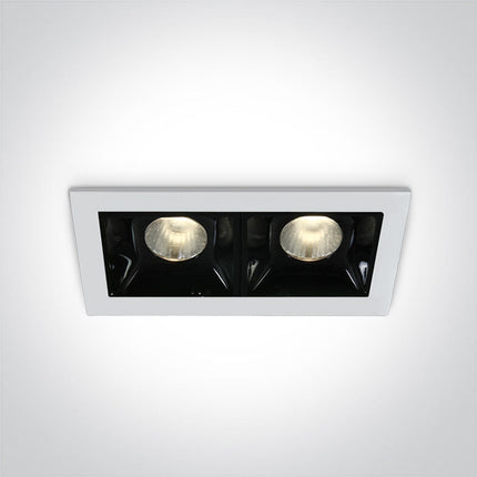 ONE Light Spotlight 2lm 3000K CRI90 30° White 50202B/W/W
