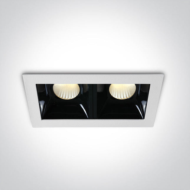 ONE Light | 50207B/W/W WHITE LED 2x6,5W WW 36deg IP20 350mA - OEM NORDIC - Quality Parts Distribution