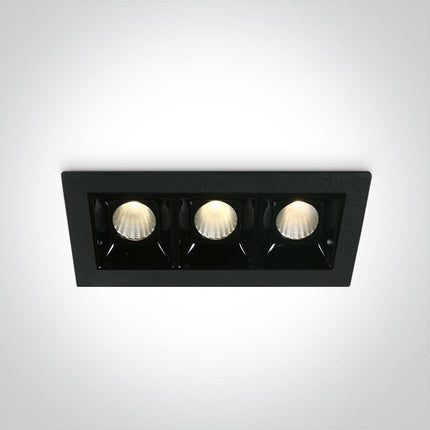 ONE Light Spotlight 3lm 3000K CRI90 30° Black 50302B/B/W