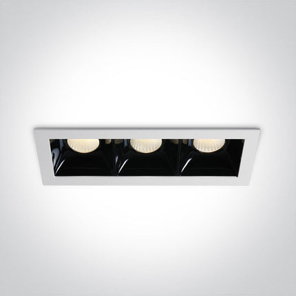 ONE Light | 50307B/W/W WHITE LED 3x6,5W WW 36deg IP20 350mA - OEM NORDIC - Quality Parts Distribution