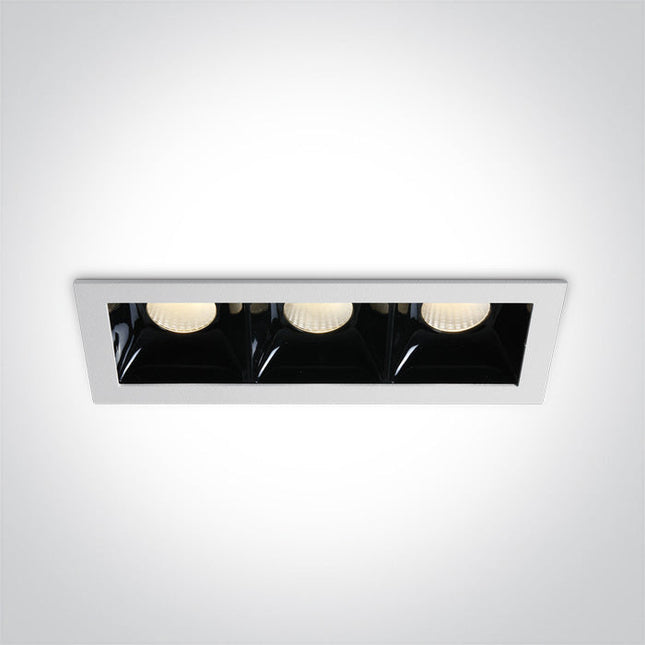 ONE Light | 50307B/W/W WHITE LED 3x6,5W WW 36deg IP20 350mA - OEM NORDIC - Quality Parts Distribution