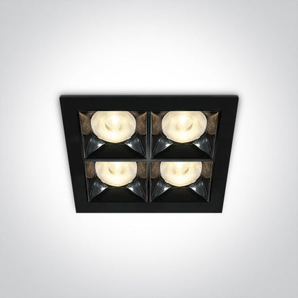 ONE Light | 50406B/B/W BLACK LED 16W WW 38deg IP20 230V - OEM NORDIC - Quality Parts Distribution