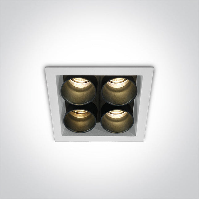 ONE Light | 50406C/W/W WHITE LED 10W WW IP20 230V DARK LIGHT - OEM NORDIC - Quality Parts Distribution
