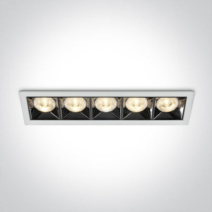 ONE Light Spotlight 20W 1600lm 3000K CRI90 38° IP20 White 50506B/W/W