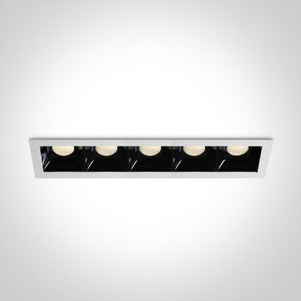 ONE Light | 50507B/W/W WHITE LED 5x6,5W WW 36deg IP20 350mA DIMMABLE - OEM NORDIC - Quality Parts Distribution