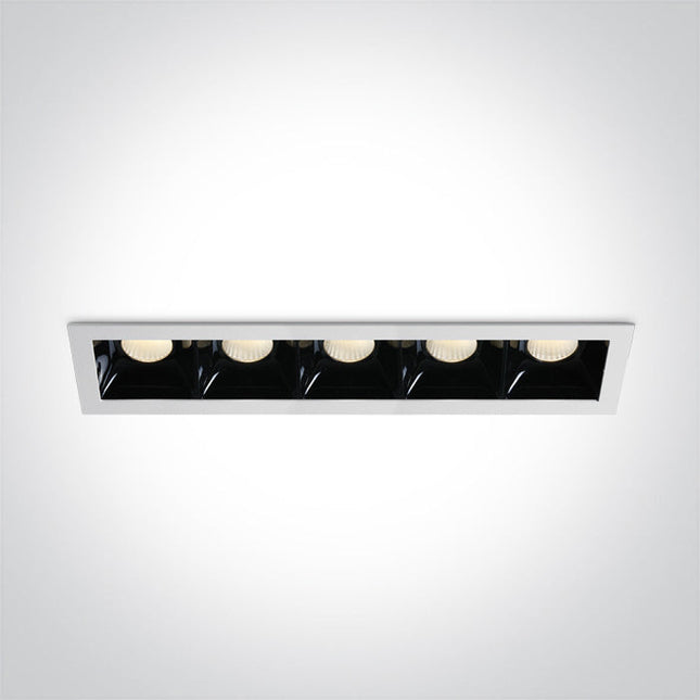 ONE Light | 50507B/W/W WHITE LED 5x6,5W WW 36deg IP20 350mA DIMMABLE - OEM NORDIC - Quality Parts Distribution
