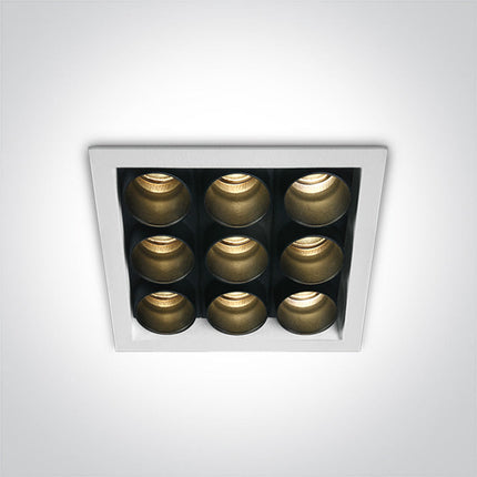 ONE Light | 50906C/W/W WHITE LED 22W WW IP20 230V DARK LIGHT - OEM NORDIC - Quality Parts Distribution