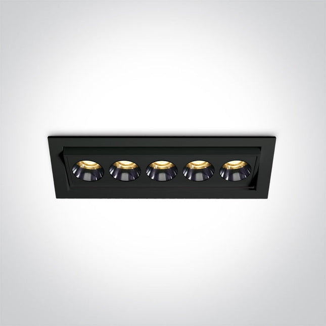 ONE Light Spotlight 12W 840lm 3000K CRI90 38° IP20 Black 51012H/B/W