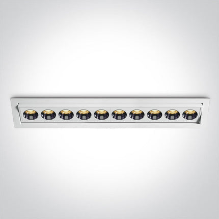 ONE Light Spotlight 24W 1680lm 3000K CRI90 38° IP20 White 51024H/W/W