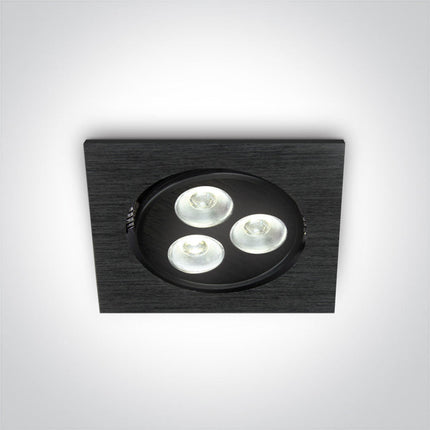 ONE Light | 51103LB/D/35 BLACK LED DL 3w 35d 350mA - OEM NORDIC - Quality Parts Distribution