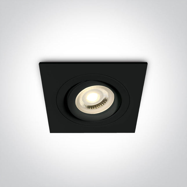 ONE Light Spotlight 10W IP20 Black 51105ABG/B