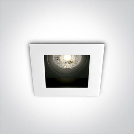 ONE Light | 51105TA/W WHITE ADJUSTABLE GU10 10W DARK LIGHT - OEM NORDIC - Quality Parts Distribution
