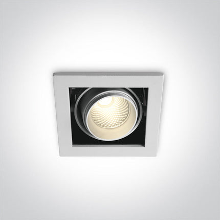 ONE Light | 51109B/W/W WHITE COB LED 10w WW 36d IP20 230v - OEM NORDIC - Quality Parts Distribution