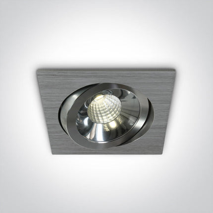 ONE Light | 51110A/AL/C ALUMINIUM LED CW 10w 36d + DRIVER 100-240v - OEM NORDIC - Quality Parts Distribution