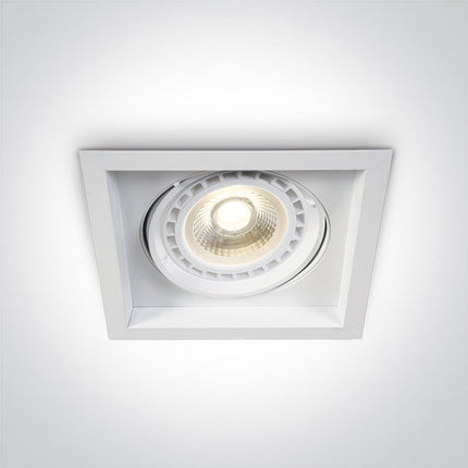 ONE Light | 51110N/W WHITE 75W R111 GU10 100-240v - OEM NORDIC - Quality Parts Distribution
