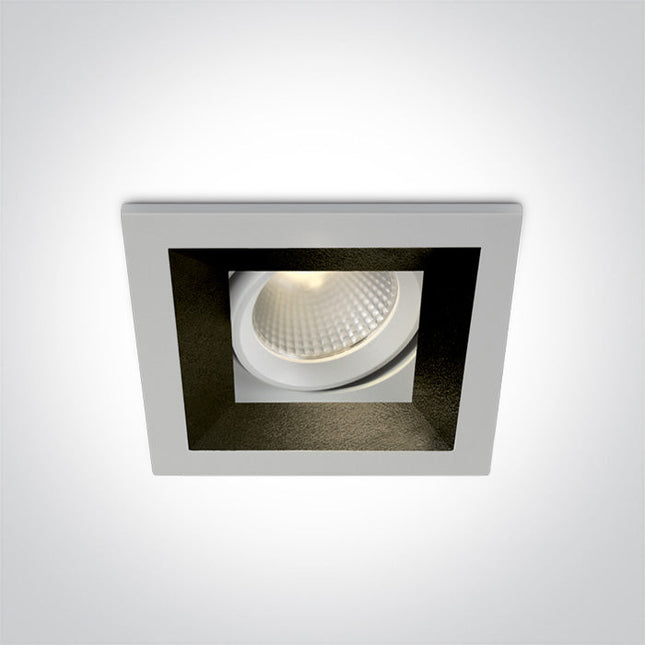 ONE Light Spotlight 12W 940lm 3000K CRI80 60° IP20 White 51112H/W/W
