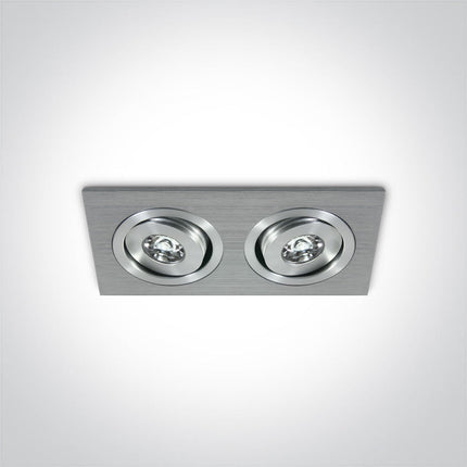ONE Light | 51201AL/D/15 ALUMINIUM LED DL 2x1w 15d 350mA - OEM NORDIC - Quality Parts Distribution